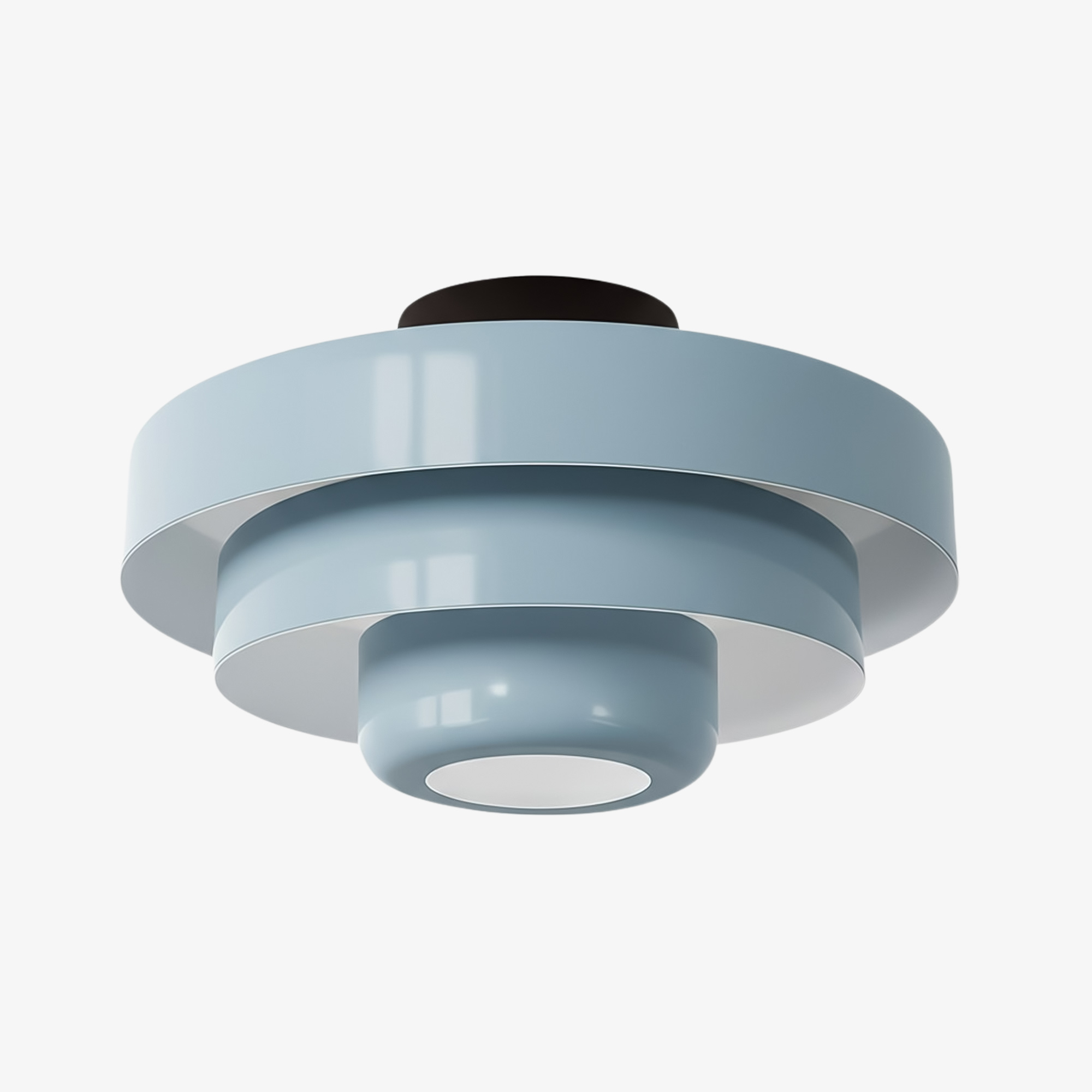 Plafonnier Veleora bleu clair