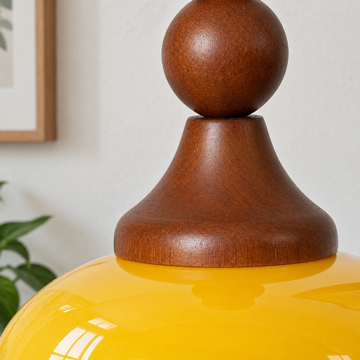 Wooden accent detail